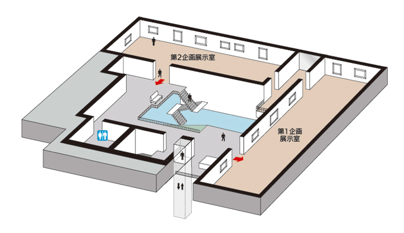 2階フロアマップ