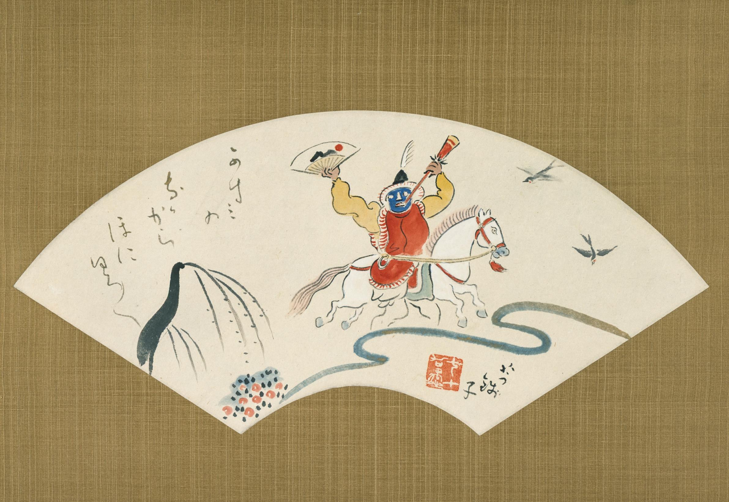 小川芋銭_「ほにほろ」_L 小川芋銭_「ほにほろ」_L